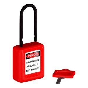Cadeado de Bloqueio e Travamento Plástico NR-10/NR-12